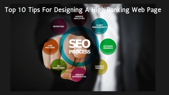 Tips For Designing High Ranking Web Page