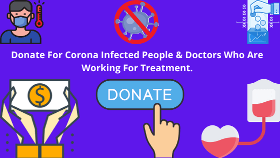 Donate for corona
