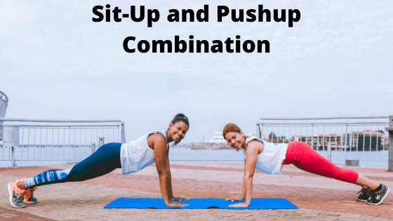 Sit-Up and Pushup Combination