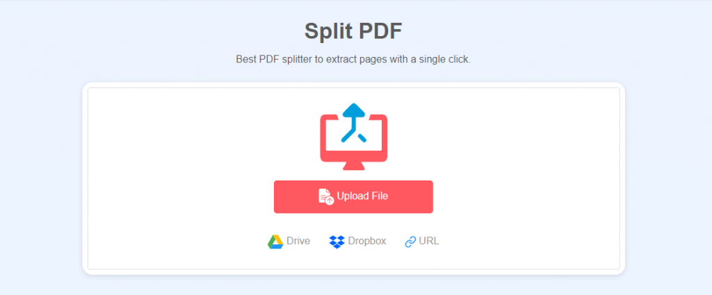 PDF splitter