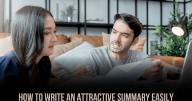 Write an Attractive Summary